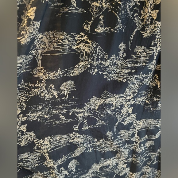 LoveShackFancy Dress Bridget Frayed Maxi in Blue Storm - Picture 5 of 13